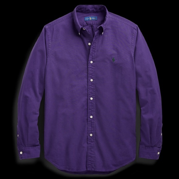 Mens Polo Ralph Lauren Oxford Button Up - Picture 6 of 8